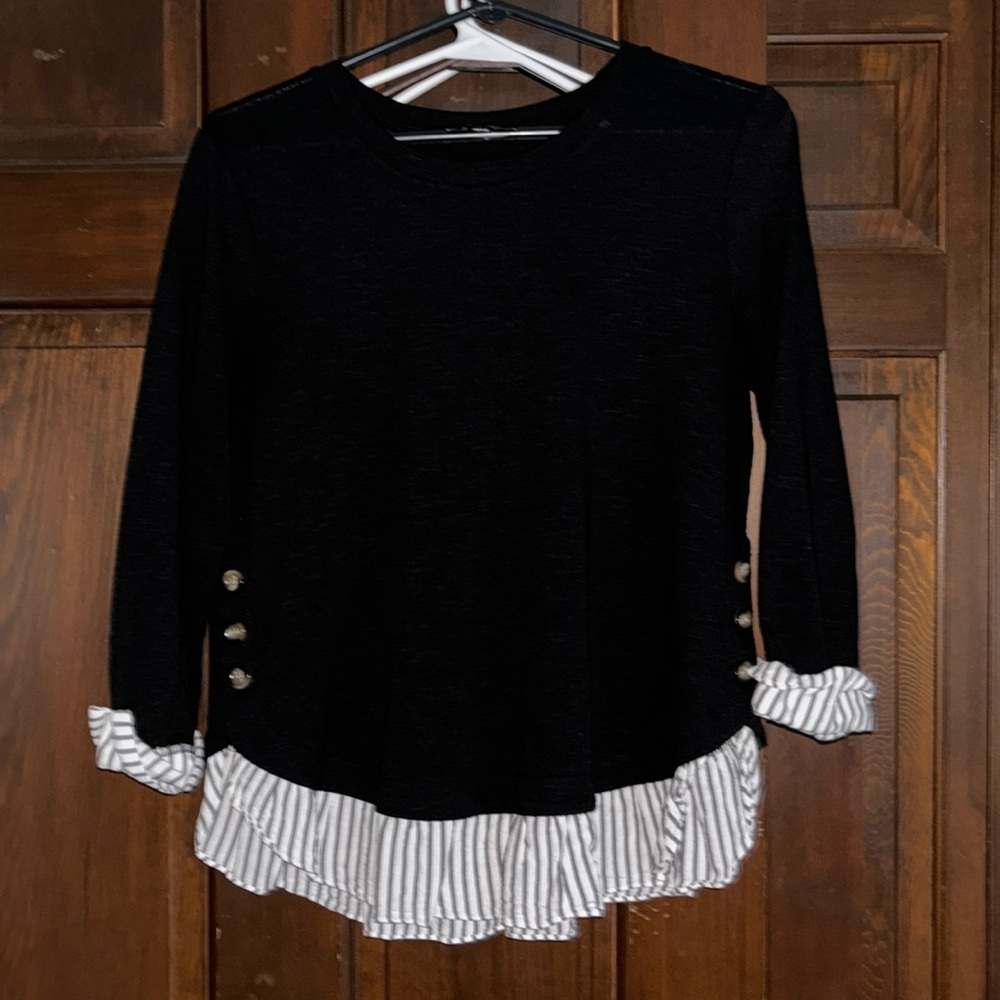 Black Dress Top